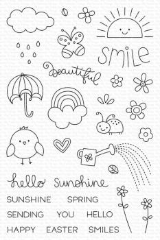 My Favorite Things Stempelset "Sending Sunshine and Smiles" Clear Stamp Set