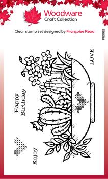 Woodware Plant Display  Clear Stamps - Stempel 