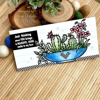 Woodware Plant Display  Clear Stamps - Stempel 