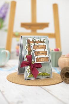 Crafters Companion - Country Lane  Hanging Sign and Vines  - Stanze & Stempel