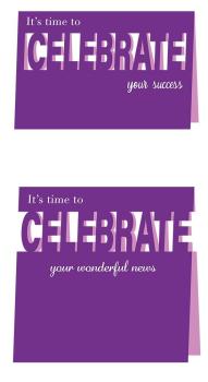 Gemini CELEBRATE Your Success Stamp & Die  - Stempel & Stanze 