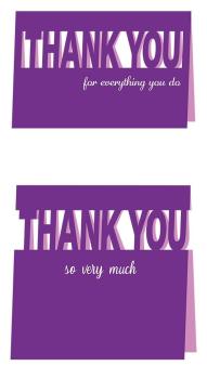 Gemini THANK YOU for everything Stamp & Die  - Stempel & Stanze 