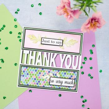 Gemini THANK YOU for everything Stamp & Die  - Stempel & Stanze 