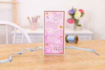 Gemini Entwined Hearts Cut and Emboss Folder - Schneide- und Prägeschablone - 