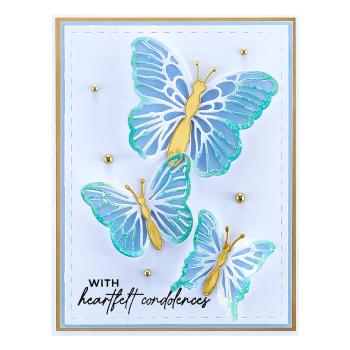 Spellbinders Die "Delicate Butterflies" Stanzschablone