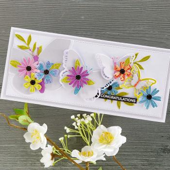 Spellbinders Die "Delicate Butterflies" Stanzschablone