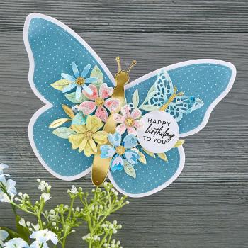 Spellbinders Stempelset "Butterfly Sentiments"