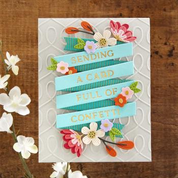 Spellbinders Hotfoil Plate - Sentiment Banner Glimmer