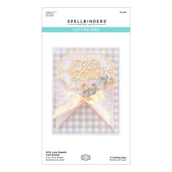 Spellbinders Die "With Love Regalia Card Builder " Stanzschablone