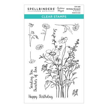 Spellbinders Stempelset "Birthday Bouquet"