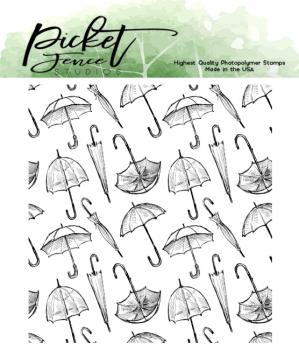 Picket Fence Studios Dancing in the Rain  Clear Stamps 