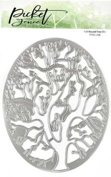 Picket Fence Studios Full Round Tree  Die (PFSD-258)