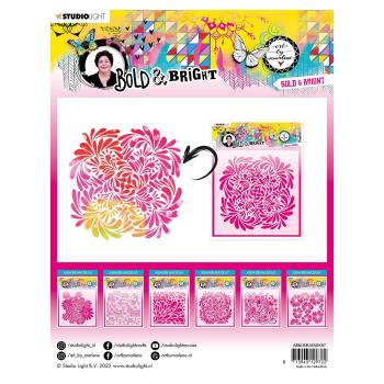 Studio Light - Schablone -  Bold - Bright mask stencil Bold - Bright