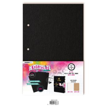 Studio Light -  Essentials re-fill for The perfect size journal Black