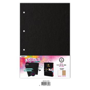 Studio Light -  Essentials re-fill for The artist size journal Black