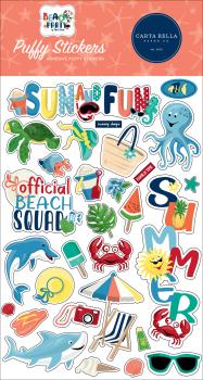 Carta Bella "Beach Party" Puffy Stickers