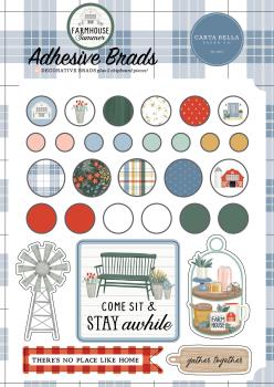 Carta Bella "Farmhouse Summer" Adhesive Brads