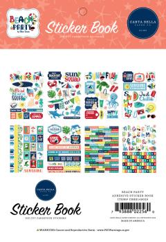 Carta Bella "Beach Party" Sticker Book