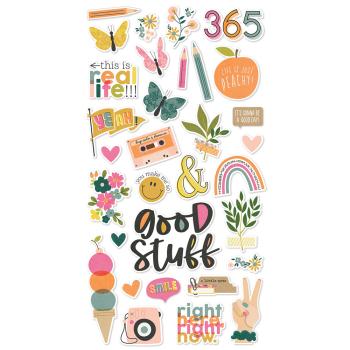 Simple Stories - Stories Good Stuff - Chipboard Sticker 