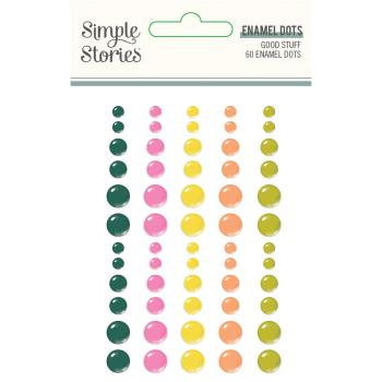 Simple Stories   Good Stuff  Enamel Dots