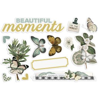 Simple Stories Die Cuts Cardstock  Simple Pages Pieces Beautiful Moments