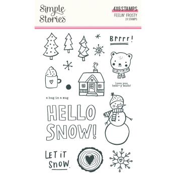 Simple Stories -  Feelin' Frosty - Clearstamp - Stempel