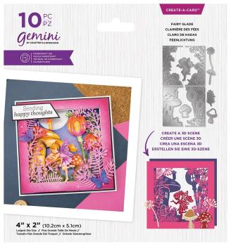 Gemini Fairy Glade Create-a-Card Dies  - Stanze - Feenlichtung