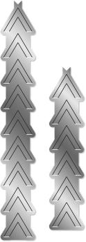 Gemini Lattice Folding Chevron Elements Dies  - Stanze - Chevron