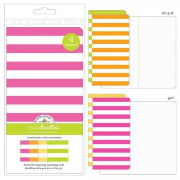 Doodlebug Design Daily Doodles Travel Planner Inserts Summertime Strip 