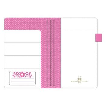 Doodlebug Design Daily Doodles Travel Planner w/ Insert Bubblegum (598 