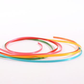 Vaessen Creative - Satinband Set " Sommer" 3mm 6 Farbe je 2m