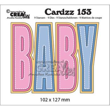 Crealies - Cardzz Stanzschablonen no.153 Baby 