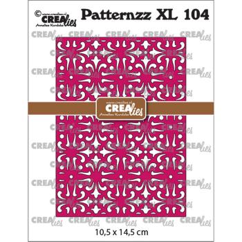 Crealies - Patternzz XL stanzschablone Barbara 