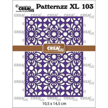 Crealies - Patternzz XL stanzschablone Amber 