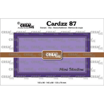 Crealies - Cardzz Mini Slimline G mit kleinen Kreisen 