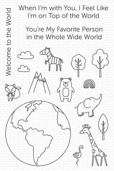 My Favorite Things Stempelset "Top of the World" Clear Stamp Set