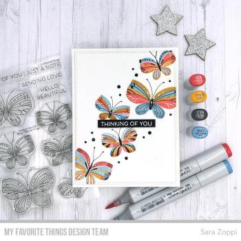 My Favorite Things Stempelset "Winged Wonders" Clear Stamp Set