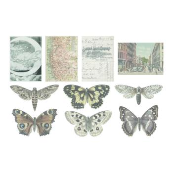 Tim Holtz - Idea Ology " Transparent Things" - Kunstoff Schmetterlinge und Elemente