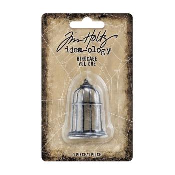 Tim Holtz - Idea Ology " Halloween Birdcage" - Metall Charms