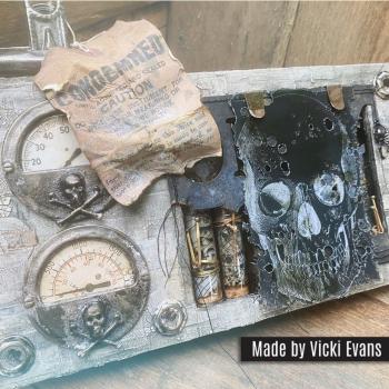 Tim Holtz - Idea Ology "Halloween Test Tubes" - Reagenzgläser mit Korken