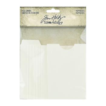 Tim Holtz - Idea Ology "File Cards" - Karten und Kartentaschen