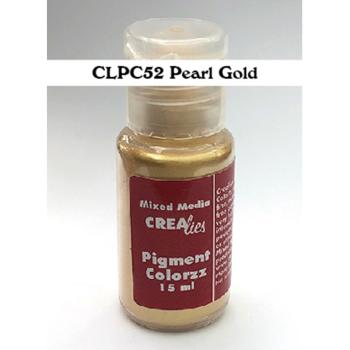 Crealies - Pigment Colorzz Perlenpuder Gold - Pigmentpulver