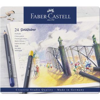 Faber Castell Goldfaber Colour Pencil Tin 