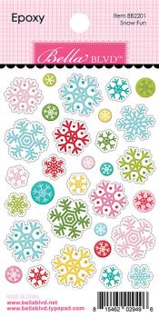 Bella BLVD Snow Fun Epoxy  Epoxy Sticker 