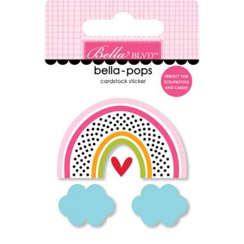 Bella BLVD Chasing Rainbows  Bella Pops -3 D Sticker