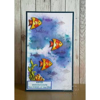 Woodware Coral Reef   Clear Stamps - Stempel 