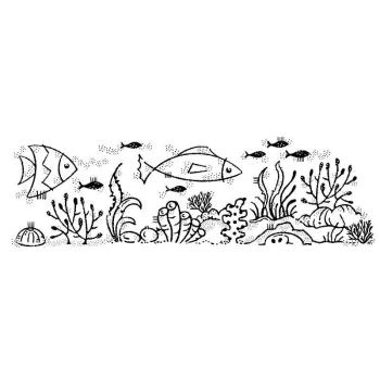 Woodware Coral Reef   Clear Stamps - Stempel 