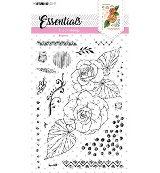 Studio Light - Clear Stamp Begonia 