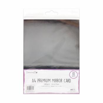 Dovecraft  Premium Mirror Card Silver A4