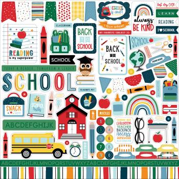 Echo Park "First Day Of School" 12x12" Collection Kit